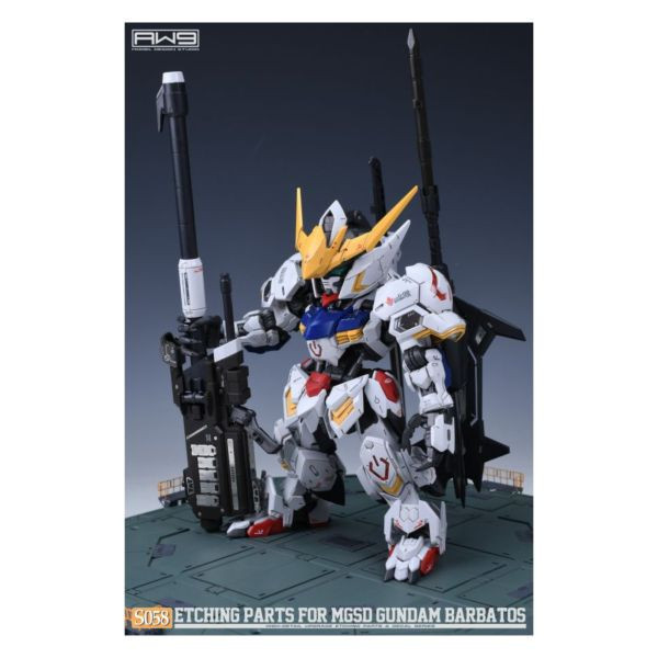 鋼魂 AW9 S58 MASTER GRADE SD MGSD 獵魔鋼彈 改造蝕刻片 附水貼 