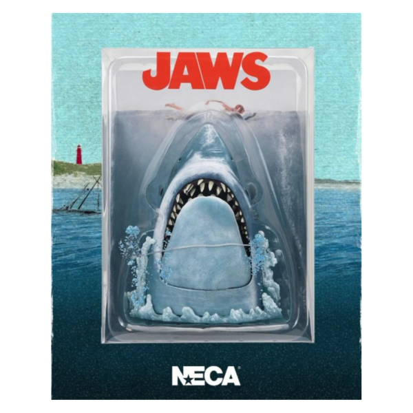 預購26年2月 NECA 大白鯊 50週年 海報系列 約8-9吋 可動 