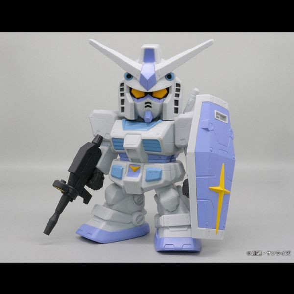 PLEX 巨無霸軟膠 機動戰士鋼彈 SD RX-78-3 G3鋼彈 