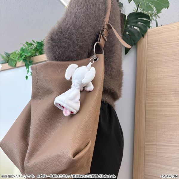 預購10月 CAPCOM 魔物獵人 布偶造型鑰匙套 奇怪龍 夫魯夫魯 白電龍 稀白龍 