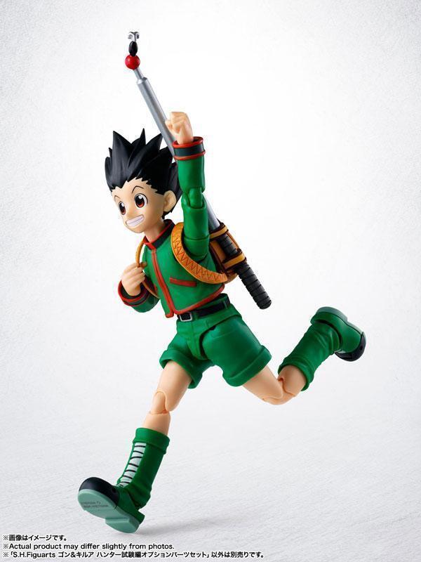 萬代 代理版 SHF 獵人 小傑 & 奇犽 獵人試驗配件組 不含人物本體 