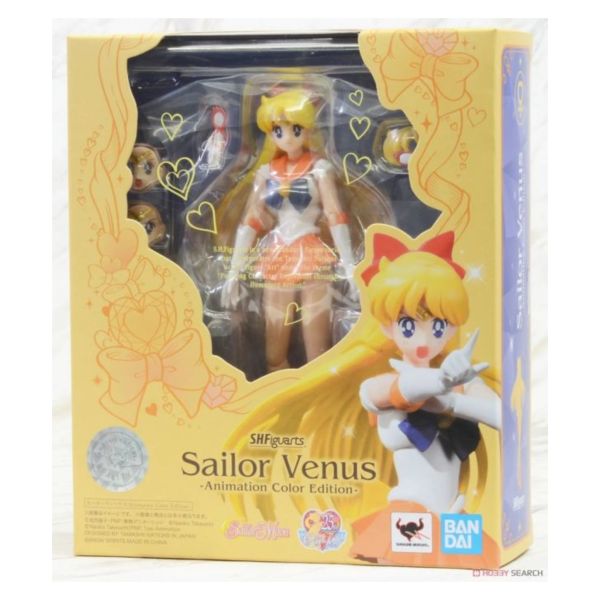 萬代 BANDAI 代理版 SHF 美少女戰士 月光仙子 水手金星 動畫配色 