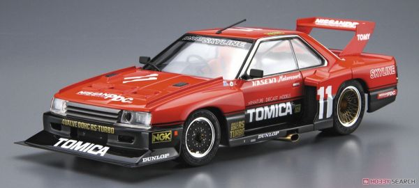 青島社 AOSHIMA 1/24 汽車模型 模型車 No.SP 061237 日產 Skyline SUPER SILHOUETTE'82 SD 組裝模型 <內附蝕刻片> AOSHIMA 1/24 閃電霹靂車 阿斯拉 AKF-0/G LIFTING TURN模式