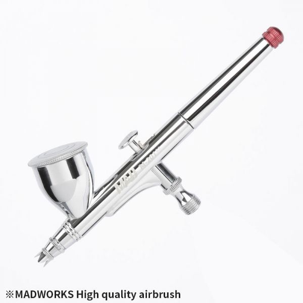 MADWORKS M-201+ 雙動式噴筆 0.3mm <加固噴嘴螺牙及增加O環氣密> 