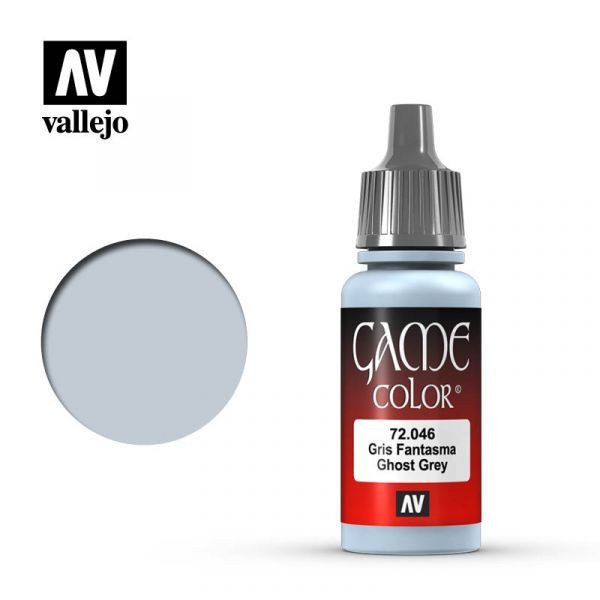 西班牙 Vallejo AV水性漆 遊戲色彩 72046 鬼魂灰色 17ml 