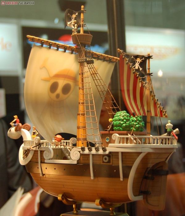 萬代 BANDAI ONE PIECE 航海王 黃金梅利號 附6人 約28公分 組裝模型 