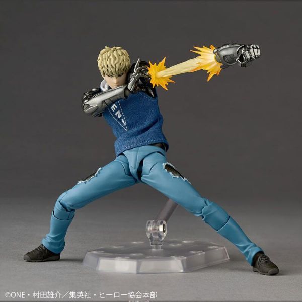 預購27年4月 KAIYODO 海洋堂 Revoltech 山口式 一拳超人 傑諾斯 可動完成品(再販) 