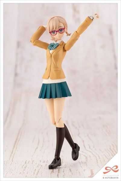 壽屋 組裝模型 1/10 創彩少女庭園 小鳥遊 曆 冬季制服 夢幻風 古典藤色 (JK007) 
