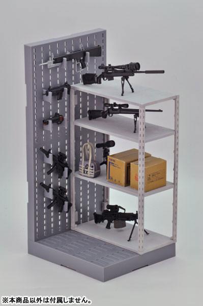 TOMYTEC 1/12 LittleArmory (LD018) 置槍架 D 
