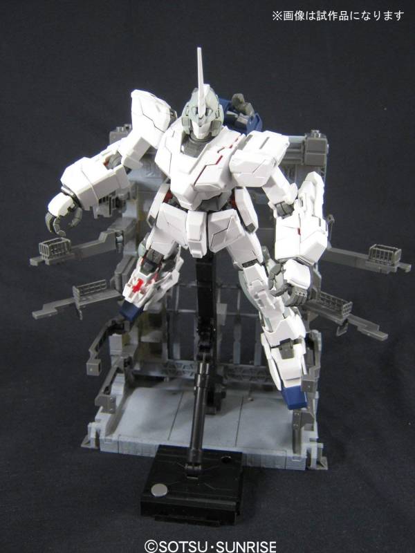 萬代 BANDAI 1/100 鋼彈模型 MG 獨角獸鋼彈 SP映像版 獸欄版 組裝模型 