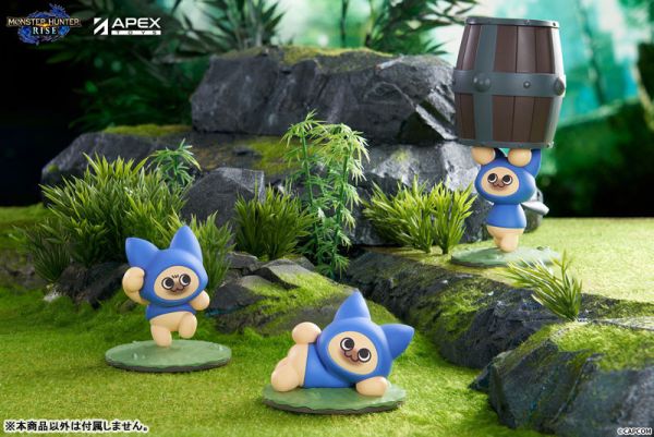 預購9月 APEX 魔物獵人 艾露貓 盒玩 中盒6入 