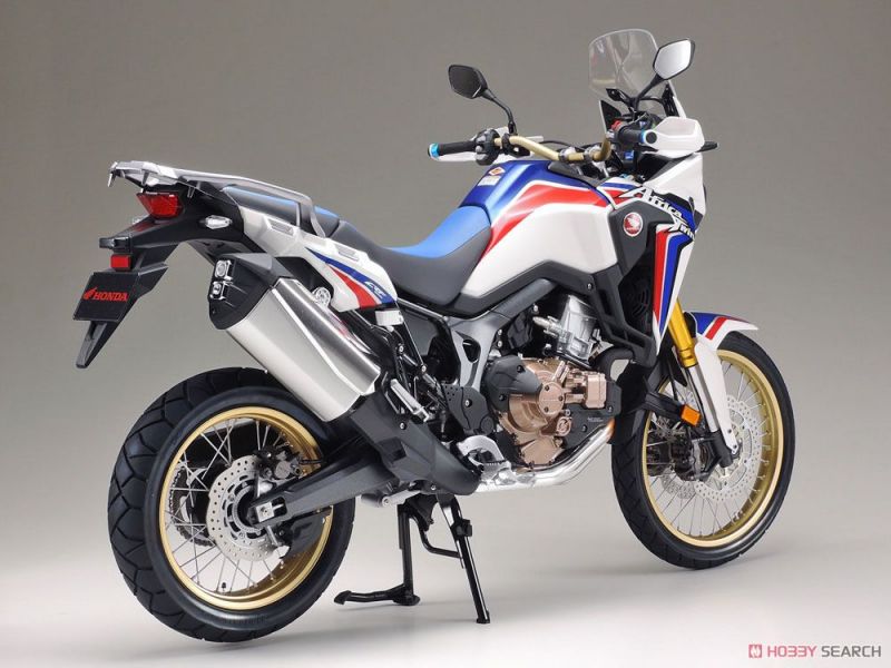 田宮 TAMIYA 1/6 機車 #16042 本田 Honda CRF1000L Africa Twin + #12674 專用可動鍊條 套組 