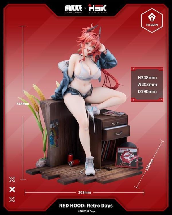 預購27年1月 Hobby sakura 勝利女神 妮姬 小紅帽 懷舊時光 1/7 豪華版 D0826 
