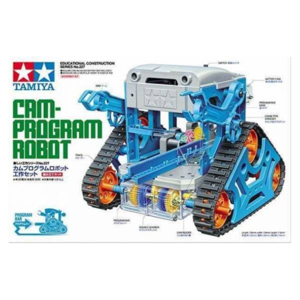 田宮 TAMIYA 益智玩具 #70227 EDUCATIONAL CONSTRUCTION SERIES No.227  雙馬達動力機器人 Cam-Program Robot <日本2017設計大獎 > 