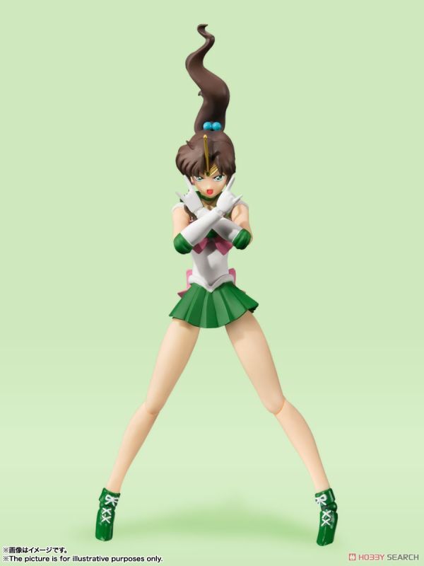萬代 BANDAI 代理版 SHF 美少女戰士 月光仙子 水手木星 動畫配色 