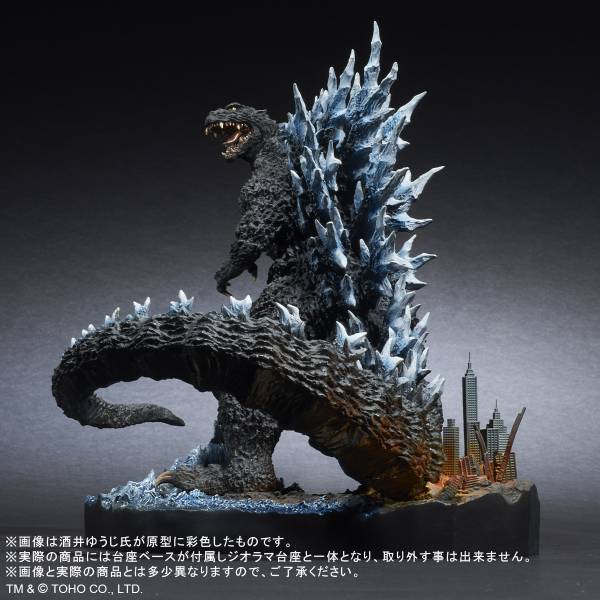 X-PLUS RealMaster 哥吉拉 最後戰役 哥吉拉2004 電影海報「再會了，哥吉拉」 酒井造型 