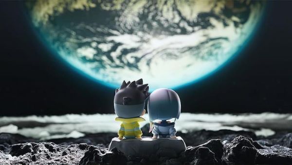 預購27年3月 GSC Qset+ 電馭叛客邊緣行者 大衛＆露西 -To The Moon- 再版 