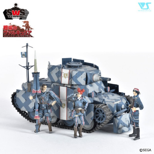 造型村 VOLKS  SWS SP-02 1/35 戰場女武神 加利亞公國 三葉草 加人物套組 