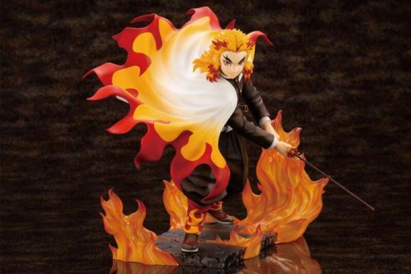 壽屋 1/8 ARTFX J 鬼滅之刃 煉獄杏壽郎 PVC 附特典 