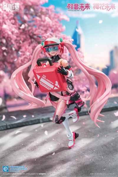 聖斯基 初音未來 櫻花未來 櫻初音 粉色音爆 組裝模型 