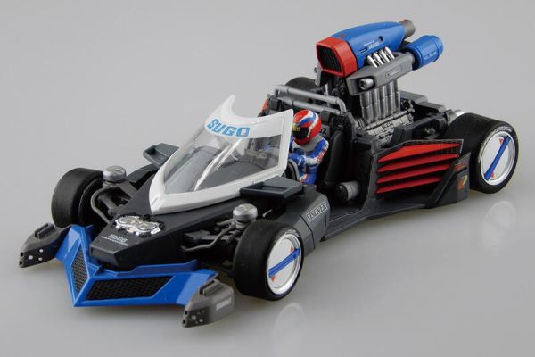 預購8月 青島 1/24 閃電霹靂車 阿斯拉達 G.S.X 組裝 