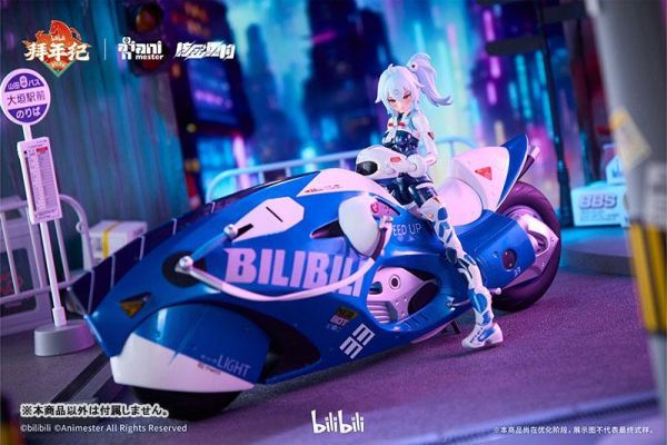 預購Q4 大漫匠 1/12 bilibili 2233極速尾流 拜年紀 22娘單人 摩托車套組 可動 