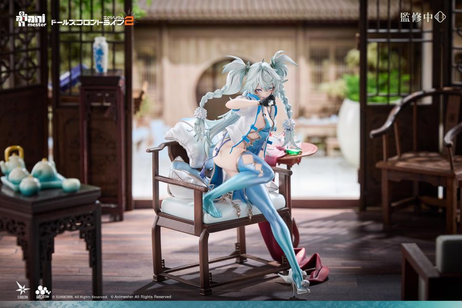 預購27年Q2 大漫匠 1/7 少女前線2:追放 芙洛倫 翠雀媚ver PVC完成品 附初回特典Q版造型磁鐵 