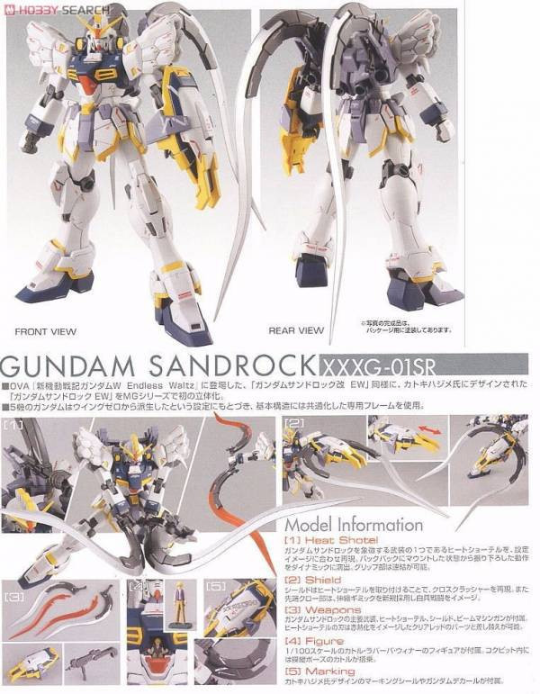 萬代 BANDAI 1/100 鋼彈模型 MG 沙漠鋼彈 EW版 組裝模型 