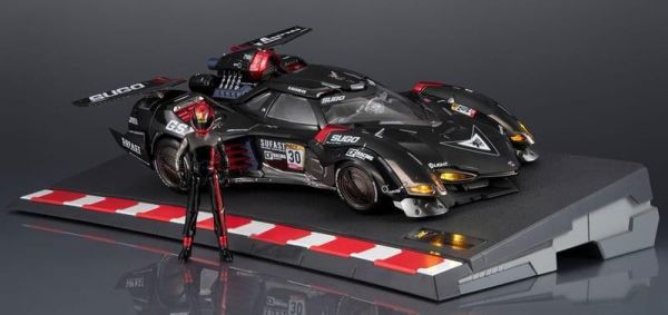 預購27年Q1 代理版 threezero HI-SPEC 閃電霹靂車 阿斯拉 G.S.X 黑色限定 含壓克力盒 
