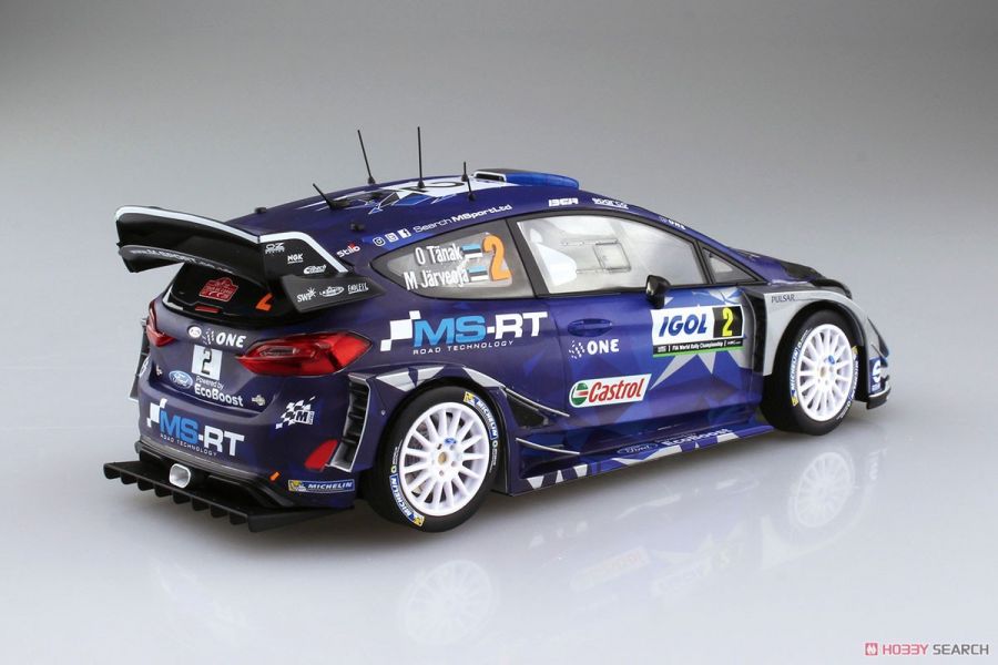 青島社 AOSHIMA 1/24 汽車模型  福特 RS WRC 環法2017 組裝模型 