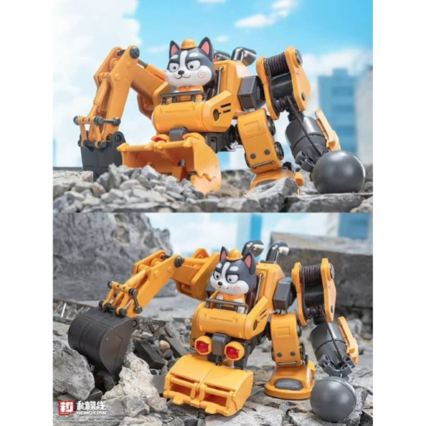 和模線 貓狗特工 第一彈 哈二奇HUSKY 組裝模型 