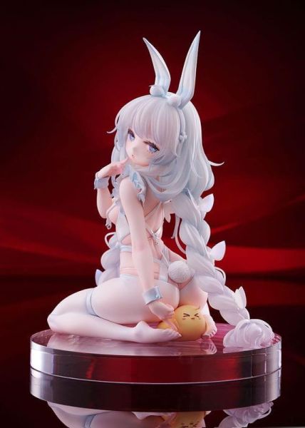 預購10月 MIMEYOI 一般版 碧藍航線 惡毒 懶懶的白兔 1/4 附底座 再版 