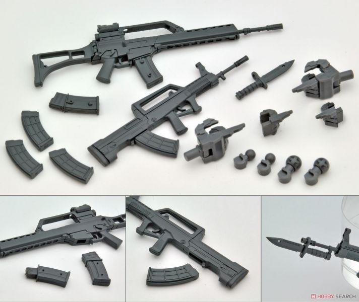 TOMYTEC 1/100 Diocom Weapons DCML01 SET A 突擊槍組 組裝模型 