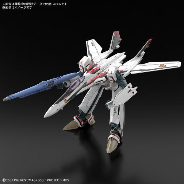 萬代 HG 超時空要塞Δ VF-25F 彌賽亞女武神 早乙女有人機  豪華套組 