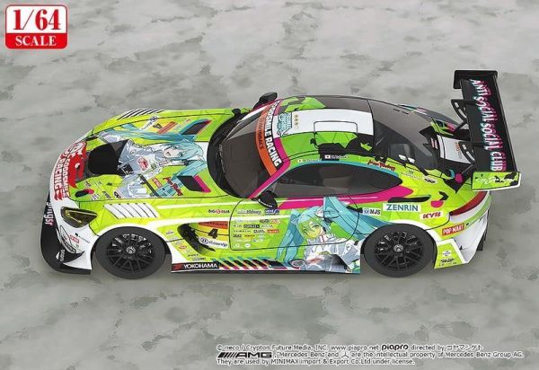 預購27年1月 GSC 1/64 初音未來GT計畫 賽車初音 AMG 2022 開幕戰Ver 再版 