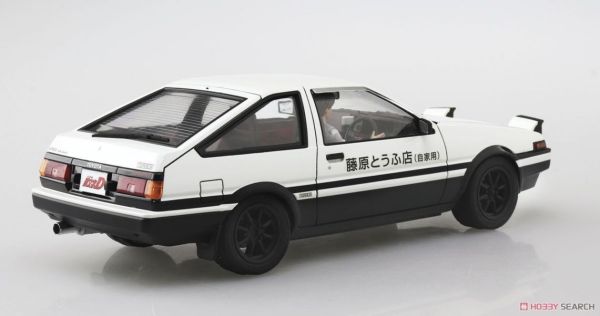 青島社 AOSHIMA 1/24 汽車模型 頭文字D No.14 藤原拓海 AE86 組裝模型 <附駕駛公仔> AAOSHIMA 1/24 頭文字D 藤原拓海 AE86 SPRINTER TRUENO [D計畫]