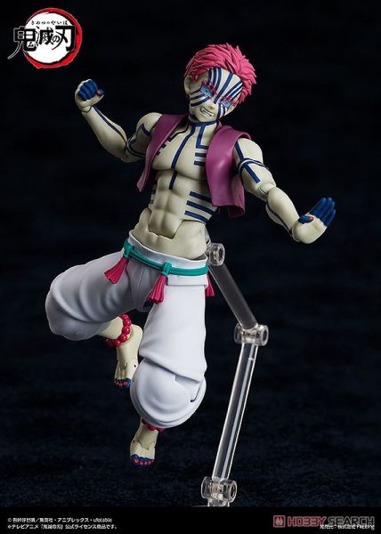 好微笑 GSC 代理版 figma 上弦之三 猗窩座 可動人偶 