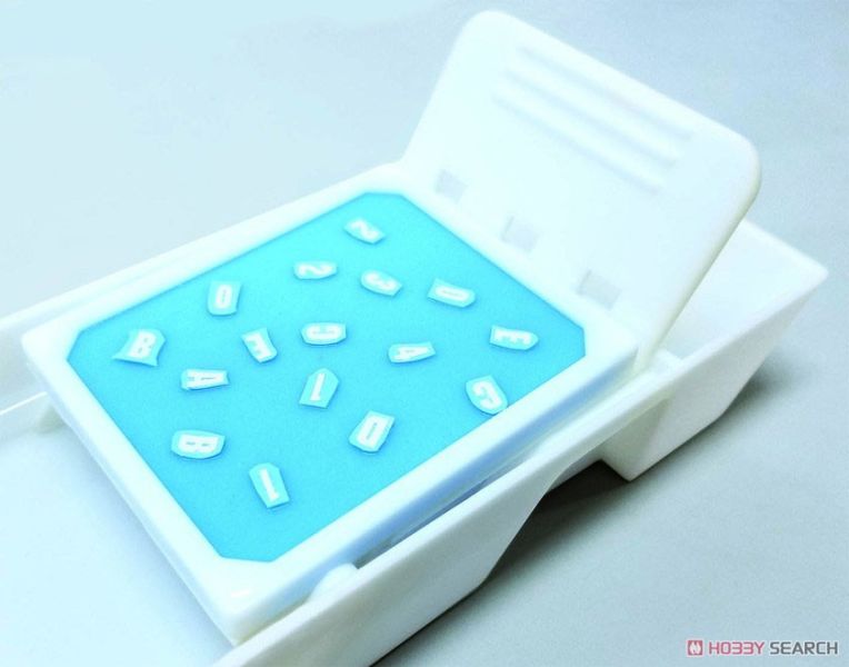 日本 模型向上委員會 PMKJ008 模型專用 水貼盒(附水貼夾&彎形剪刀) 