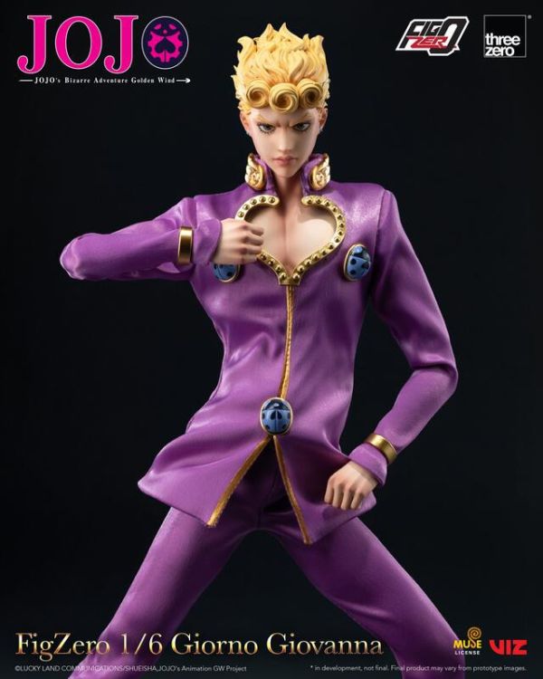 預購第四季 threezero JOJO的奇妙冒險：黃金之風 喬魯諾 喬巴拿 