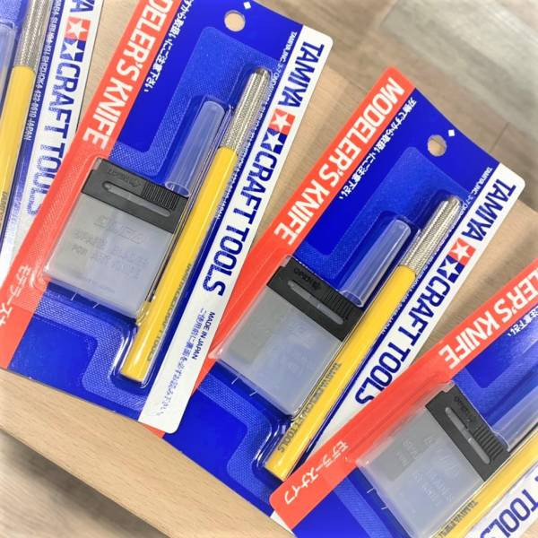 田宮 TAMIYA 74040 寬刃筆刀40號 黃色版 69941 (年度新色 含刀片組25入) 