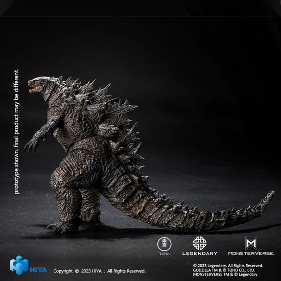 預購25年4月 HIYA 海雅 哥吉拉 2019 怪獸之王 哥吉拉 再版 可動完成品 