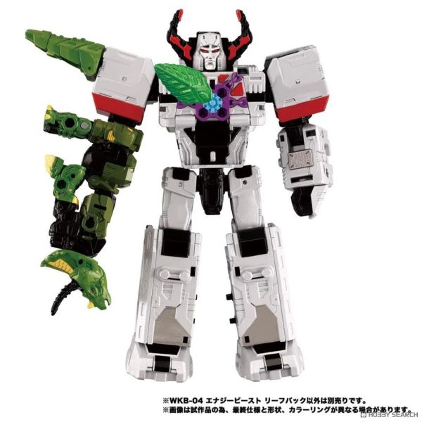 預購11月 TAKARATOMY 變形金剛 WKB-04 能量野獸 Leafbac 
