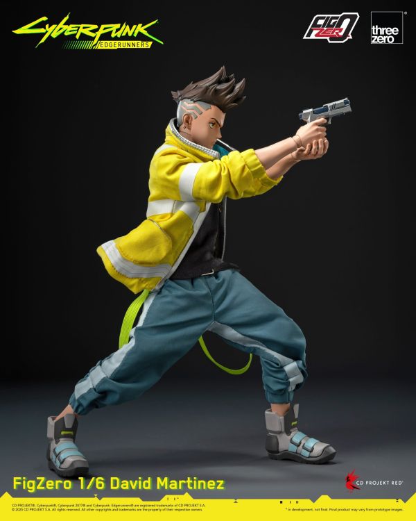 預購Q4 Three Zero FigZero 1/6 電馭叛客：邊緣行者 大衛·馬丁尼茲 