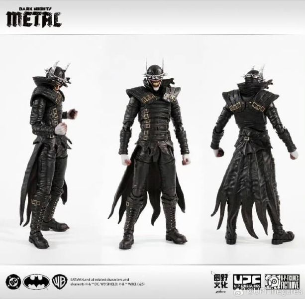 預購Q4 良品製造 1/12 黑暗之夜：金屬 狂笑之蝠 成品可動人偶 