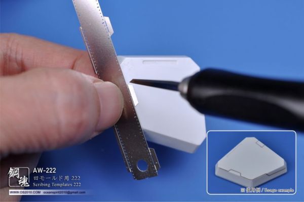 AW-222 摺疊刻線板 222 