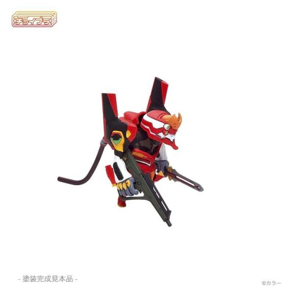 預購8月 Cavico 無上色組裝模型 CHOIPLA 新世紀福音戰士 EVA 2號機 