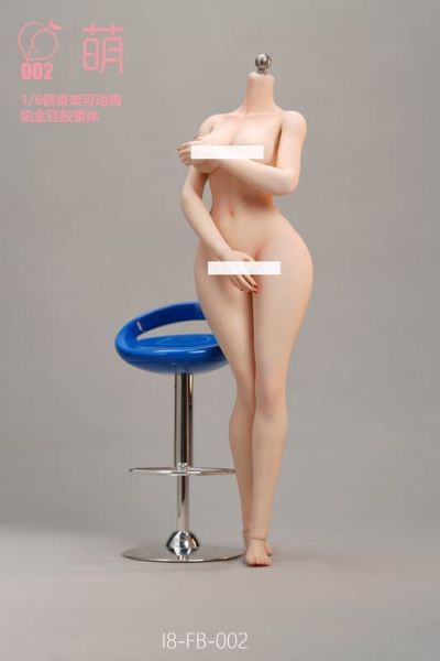 預購26年Q2 I8TOYS 1/6 鋼骨架鉑金矽膠全包膠可動胸素體 