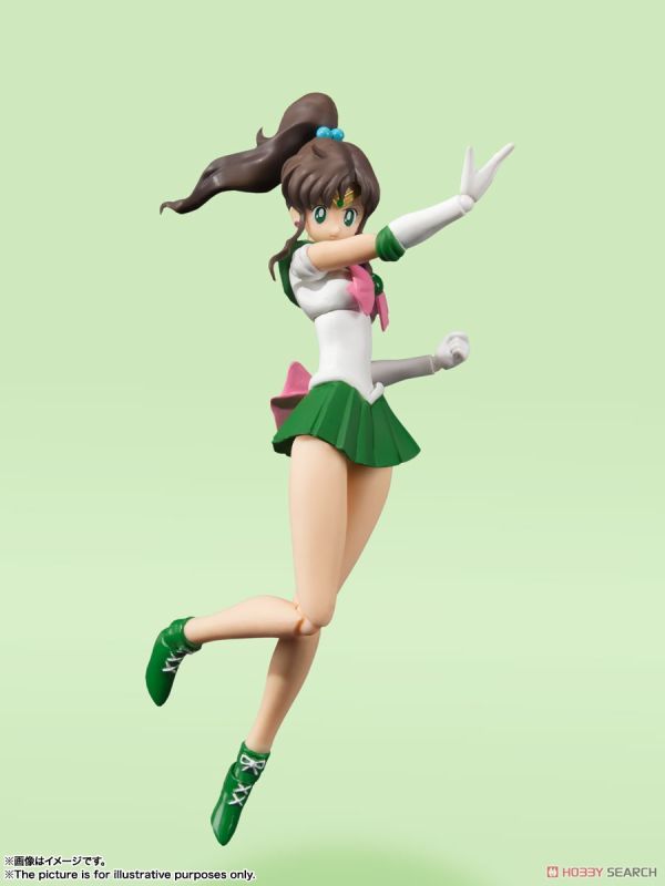 萬代 BANDAI 代理版 SHF 美少女戰士 月光仙子 水手木星 動畫配色 