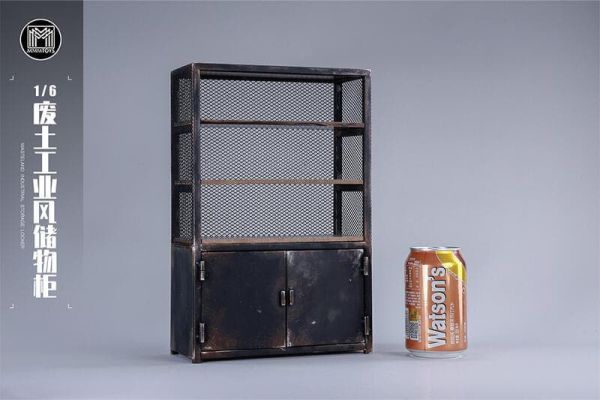 預購9月 MMMTOYS 1/6 廢土工業風儲物櫃台 