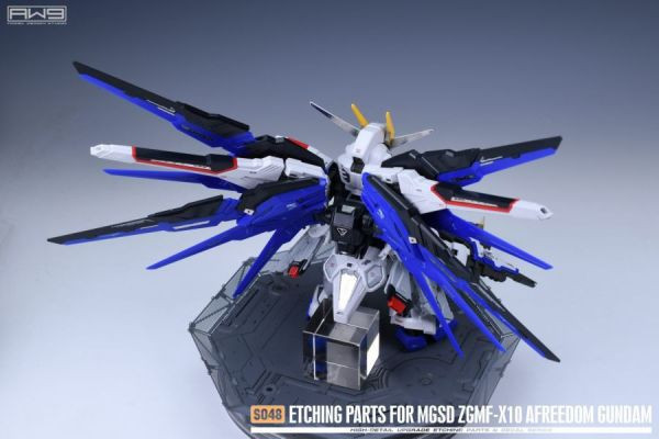 鋼魂 AW9 S48 MASTER GRADE SD MGSD 自由鋼彈 專用蝕刻片 附水貼 